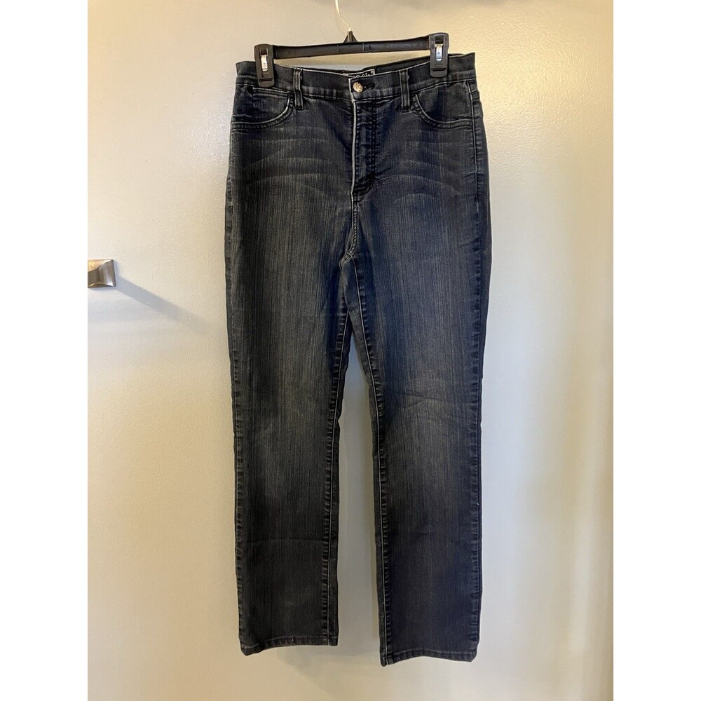 NYDJ Womens Blue Jeans with Detailed back pockets  Size 10 Tall